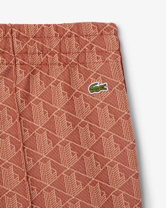 Flared-Trainingshose mit Monogramm
