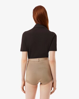 Slim Fit-Polohemd Runway aus Mini-Piqué