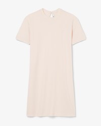 Fluid Scalloped Piqu&eacute; Dress