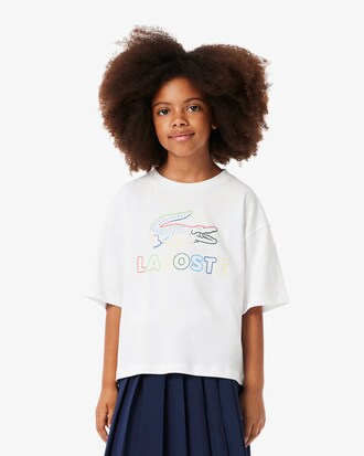 Oversized T-Shirt aus Baumwolle mit Print   