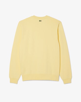 Sweatshirt aus Fleece mit Print
