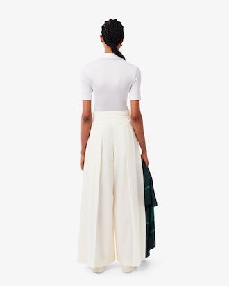 Bundfaltenhose Runway mit hoher Taille
