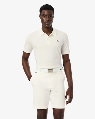 Golf-Pullover mit Polokragen und kurzen &Auml;rmeln