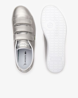 Juniors' Carnaby Evo Strap Metallic Synthetic Trainers