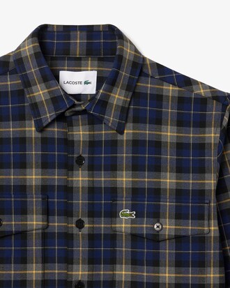Kariertes oversized Overshirt