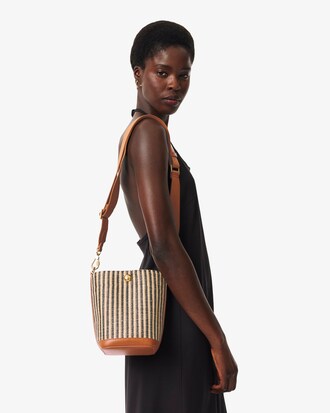 Eimertasche Summer Pack aus Raffia