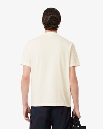 T-Shirt aus Jersey mit gedrucktem Badge
