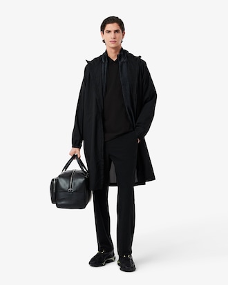 Loose Fit-Polohemd aus Mesh