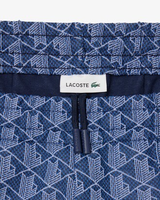 Flared-Trainingshose mit Monogramm