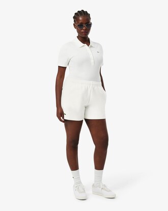 Shorts aus doppelseitigem Piqué