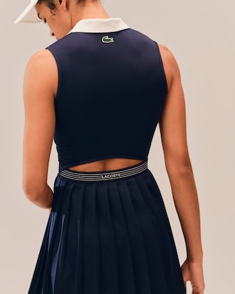 Gef&uuml;ttertes Heritage-Tenniskleid mit Ultra-Dry-Technologie