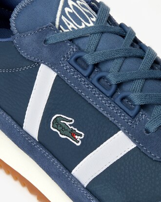 Damen-Sneakers PARTNER RETRO aus Leder und Veloursleder