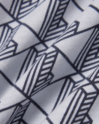 T-Shirt aus Baumwolle mit Monogramm