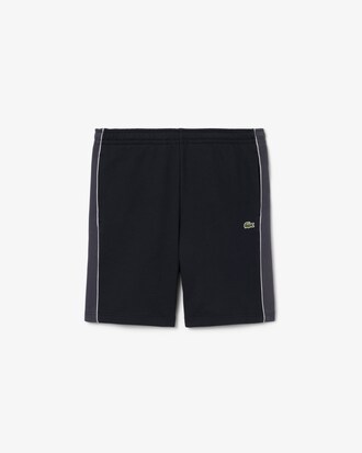 Regular Fit-Shorts aus Fleece mit Colorblock-Design