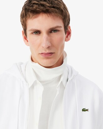 Classic Fit-Sweatshirt aus Fleece mit Rei&szlig;verschluss