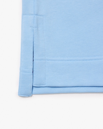 Oversized-Sweatshirt-Kleid aus Fleece