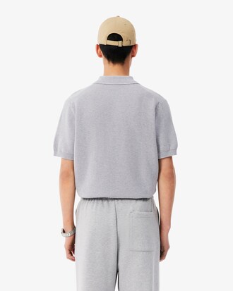 Classic Fit-Polohemd aus Strick