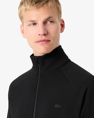 Sweatshirt aus doppelseitigem Jersey mit Reißverschluss