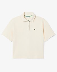 Oversized Polohemd aus Piqué   