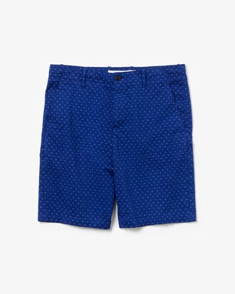 Bedruckte Cargo Fit Herren-Bermudas aus Stretch-Baumwolle