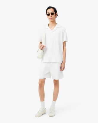 Shorts aus strukturiertem Jersey