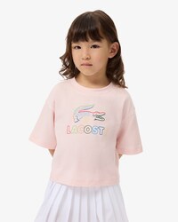 Oversized T-Shirt aus Baumwolle mit Print   