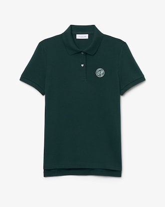 Regular Fit-Polohemd aus Petit Piqu&eacute; mit Badge