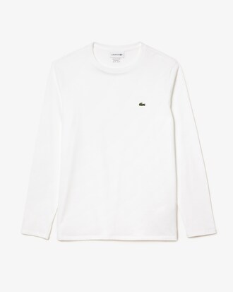 Langarmiges T-Shirt aus Pima-Baumwolle