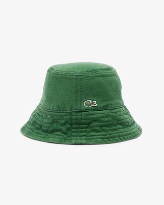 Bob-Hut aus Baumwoll-Twill