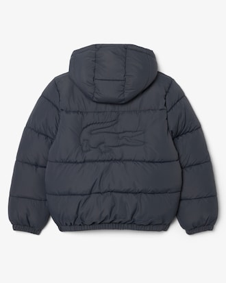 Unisex-Puffer-Jacke mit Kapuze