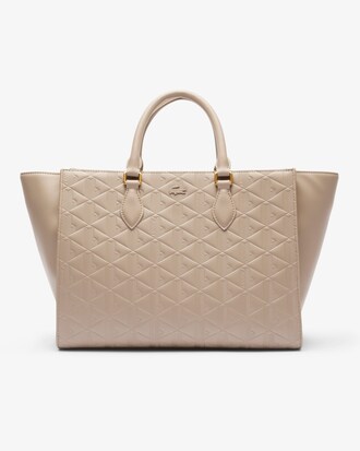 Große Tote Bag Maheki mit Monogramm
