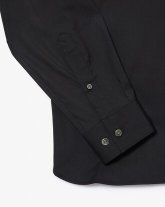 Slim Fit-Hemd aus Stretch-Popeline