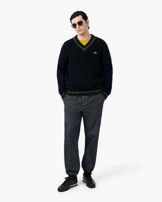 Relaxed Fit-Hose aus Denim mit Gummibund