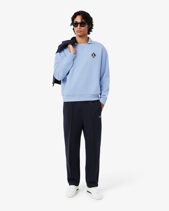 Franz&ouml;sisches Sweatshirt mit Polokragen