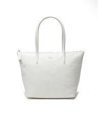 Damen L.12.12 Leder Tote Bag mit Rei&szlig;verschluss