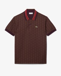 Classic Fit-Polohemd mit Monogramm aus Jacquard