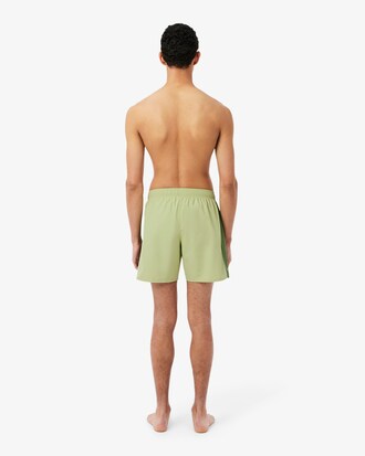 Halblange Badehose mit Colorblock-Design