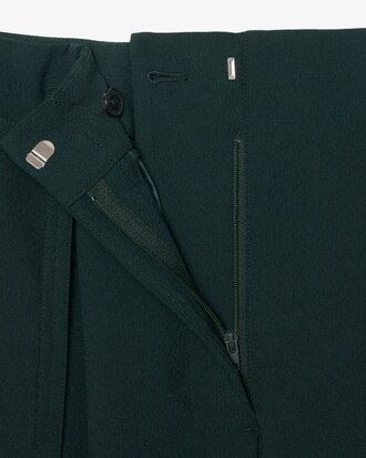 Oversized-Hose mit Satinband