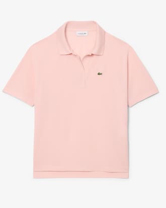 Flie&szlig;endes Relaxed Fit-Polohemd aus Piqu&eacute;