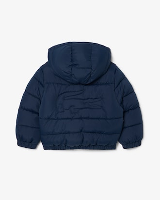 Unisex-Puffer-Jacke mit Kapuze