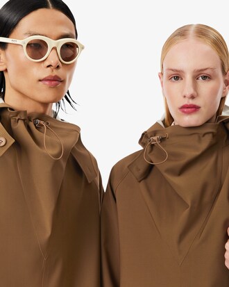 Windbreaker Runway aus Wollgemisch