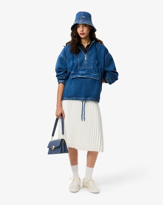 Bob-Hut aus Baumwoll-Twill