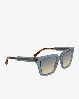 Rechteckige Brille mit Monogramm