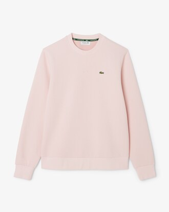 Relaxed Fit-Sweatshirt aus Piqué mit Rundhalsausschnitt