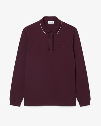 Regular Fit-Polohemd Paris mit langen &Auml;rmeln