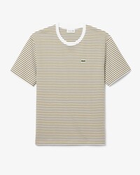 T-Shirt aus schwerer Baumwolle mit Streifen