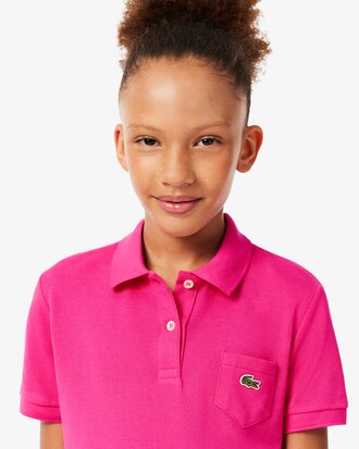 Polokleid aus Piqu&eacute;