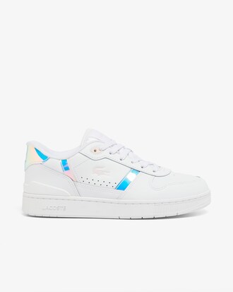 Damen-Sneakers T-Clip Set aus Leder
