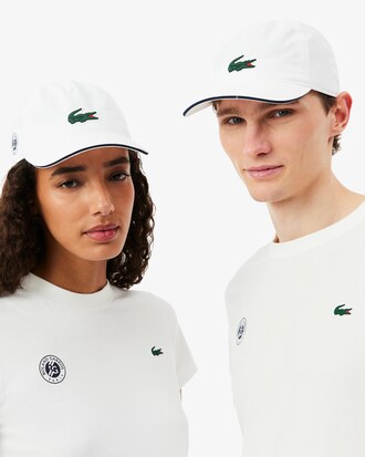 Herren LACOSTE SPORT French Open Edition Kappe aus Mikrofaser