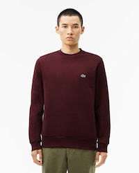 Sweatshirt aus Fleece mit Rundhalsausschnitt